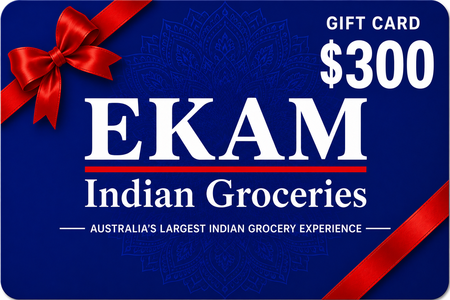 Ekam Indian Groceries Gift Card